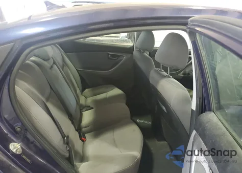 2013 Hyundai Elantra Gls from USA, damaged, VIN 5NPDH4AE4DH261703